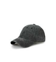 Şapka Düz Eskitme Unısex Kot Şapka Cap Şapka Erkek Kadın Şapka Snapback (Siyah)