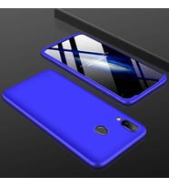 Galaxy M20 Kılıf Zore Ays Full Koruma Kılıf (Mavi)
