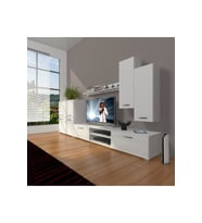 Decoraktiv Eko 6 Slm Dvd Tv Ünitesi Tv Sehpası (Beyaz)