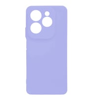 Kvy İnfinix Hot 40 Pro Biye Silikon Kılıf (Lila)