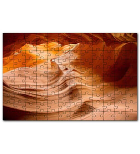 Cakapuzzle Antilop Kanyonu Kızıl Kumlar ve Kayalar Puzzle Yapboz MDF (Ahşap) (1000 Parça)