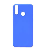 General Mobile 10 GM 10 Kılıf Lüx Kamera Çıkıntılı Mat Silikon (Mavi)