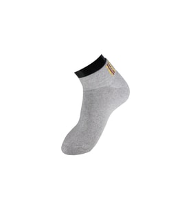 Roff 10708 Erkek Düz Termal Dikişsiz Patik Çorap (Gri)