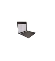 Evrak Sunum Tanıtım Firma Klasörü A4 Pvc 3 cm 4 Halkalı 250 Yaprak Kapasiteli Ring Binder File 27,5x32 cm (Siyah)