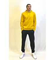Erkek Kapşonlu Rahat Kalıp İçi Polarlı 3 iplik SweatShırt spr24sw55