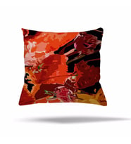 Çiçek Ağaç Kilim Etnik Desen Gizli Fermuarlı Yastık Kılıfı Kırlent Kılıfı Koltuk Yastık Kılıfı  (Çok Renkli)