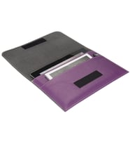 Tablet Kılıfı 2 Cepli 7 İnch 9 İnch 10.1 İnch Rainbow Vegan 19x28 cm (Lila)