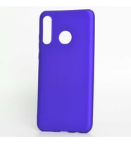 Huawei P30 Lite Kılıf Soft Mat Premier Case (SAKS MAVI)