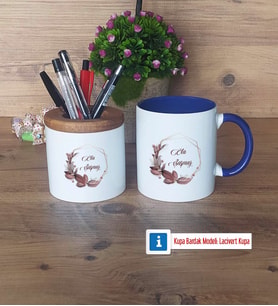 Doğum Günü Hediyesi İsme Özel Kalemlik, Kupa Bardak T Kişiye Özel Hediye (Model 6)