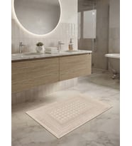 GONCA %100 Pamuk 1 Adet Lüx Banyo Paspası Ayak Havlusu 50 X 70