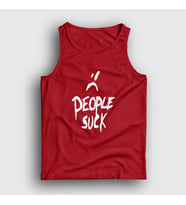 Presmono Unisex Sarı People Suck XXXTentacion Atlet 48414tt (Kırmızı)