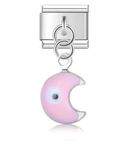 Nomination Çelik Bileklik Uzatma Ek Charm (1 Adet) 9mm scb26c (Pembe)