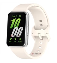 Sneezy Samsung Galaxy Fit 3 Kordon PureLux Soft Yumuşak Silikon Kordon Kayış (Günışığı)