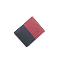 Guard Mat Siyah Hakiki Deri Erkek Cüzdan (Lacivert)