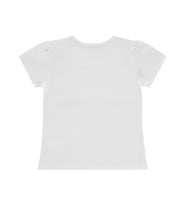 Civil Baby Kız Bebek Tişört 6-18 Ay - Ekru (Beyaz)