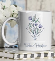 Kişiye Özel Tasarım Kupa Bardak 98497 (Turkuaz)