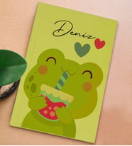 BK Gift Kişiye Özel İsimli Sert Kapaklı Sarı Defter, Arkadaşa Hediye, Yeni İş Hediyesi, Anı Defteri, Doğum Günü Hediyesi-1 (Model 5)