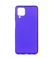 Samsung Galaxy M12 Kılıf Soft Mat Premier Case (SAKS MAVI)