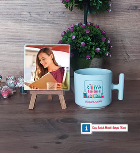 Kimya Öğretmeni Fotoğraflı Dekoratif Taş, Kupa Bardak Beyaz Hediye Öğretmenler Günü Hediyesi (Model 12)