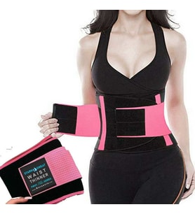 Hot Power Belt Technology Bel İncelme Kemeri Göbek Zayıflama Terleme Termal Kemer Pembe Renk Termal (Pembe)