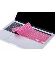 Laptop MacBook Pro Klavye Koruyucu 13inc A2251 A2289 A2338 16inc A2141 Türkçe (Pembe)