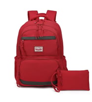 Smart Bags Sırt Çantası Okul Boyu Kalem Kutusu Hediyeli 3234 (Vişne)