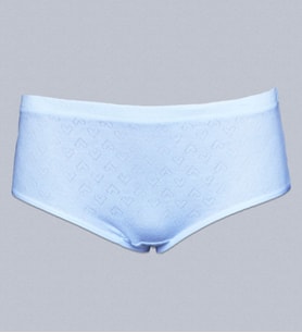 Malabadi Kadın 6 ' Lı Paket Yüksek Bel Jakarlı Cotton Slip 351 (Beyaz)