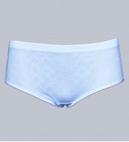 Malabadi Kadın 6 ' Lı Paket Yüksek Bel Jakarlı Cotton Slip 351 (Beyaz)