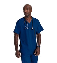 Barco Amplify 0115 - 0217  Medikal Giyim Doktor Scrubs Cerrahi Takım Likralı Yüksek Kalite Hastane Üniforması (Lacivert)