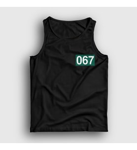 Presmono Unisex Beyaz Kang Sae Byeok 067 Squid Game Atlet 260798tt (Siyah)