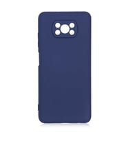 Xiaomi Poco X3 Kılıf Özel Orijinal Lansman Serisi, İçi Kadife, Pürüzsüz Yumuşak ve Mat TPU Silikon (Lacivert)