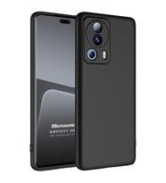 Microsonic Xiaomi Mi 13 Lite Kılıf Groovy Soft Koyu Yeşil (Siyah)