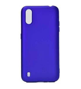 Samsung Galaxy A01 Kılıf Soft Mat Premier Case (SAKS MAVI)