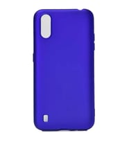 Samsung Galaxy A01 Kılıf Soft Mat Premier Case (SAKS MAVI)