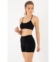 Miorre Shiny Seamless Bayan Boxer (Gri)