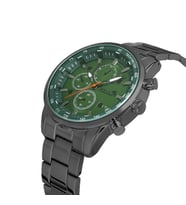 Polo Air Şık Metal Erkek Kol Saati PL-0962Ex (Yeşil-Siyah)