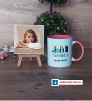 Jeofizik Mühendisi Fotoğraflı Dekoratif Taş, Kupa Bardak Beyaz Hediye (Model 6)