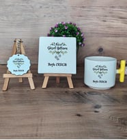 Yeni Yıl Hediyesi Seti Kupa Bardak T Kulplu, Dekoratif Taş, Anahtarlık Yılbaşı Hediyesi (Model 5)