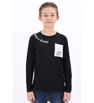 Toontoy Erkek Çocuk Baskılı Tişört (Siyah)