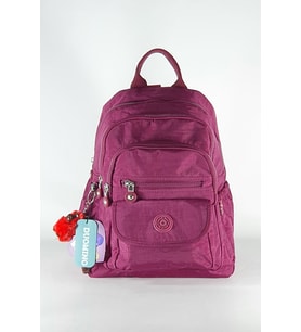 Nemo Group Unisex Vizon 12'' inç Klinkır Su Geçirmez Sırt Çantası / Okul Çantası / Tablet Çantası (Bordo)