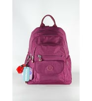 Nemo Group Unisex Vizon 12'' inç Klinkır Su Geçirmez Sırt Çantası / Okul Çantası / Tablet Çantası (Bordo)
