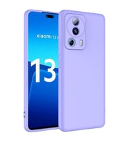Xiaomi Mi 13 Lite Kılıf Zore Mara Lansman İç Yüzeyi Kadife Kılıf (Lila)