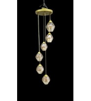 6.LI SARKIT MODERN AVİZE (Gold)