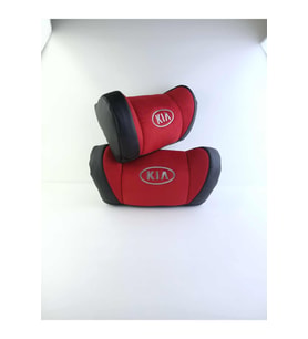 KİA OTO İKİLİ BOYUN YASTIĞI (Kırmızı)