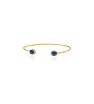 Kadir Jewellery 22 Ayar Altın Kaplama El İşçiliği Zirkon Taşlı Kadın Charm Bileklik (Parlement)