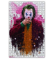 Cakapuzzle Joker Suluboya Çalışması Puzzle Yapboz MDF (Ahşap) (500 Parça)