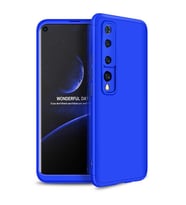 Xiaomi Mi 10 Kılıf Zore Ays Full Koruma Kılıf (Mavi)