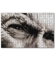 Cakapuzzle Clint Eastwood Portre Gözler  Puzzle Yapboz MDF (Ahşap) (500 Parça)