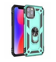 Mopal İPHONE İ11 Pro 5,9 İnç Yüzüklü Tank Telefon Kılıfları (Açık Mavi)