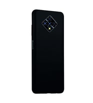 Infinix Zero 8 Kılıf Kamera Korumalı Silikon Rubber Arka Kapak (Siyah)